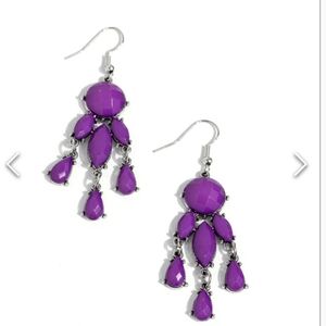 Summer Feeling Purple Earrings New 💜